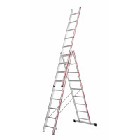 Hymer 3x9 rung Professional Red Line Combination Ladder  