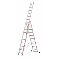Hymer 3x10 rung Professional Red Line Combination Ladder  