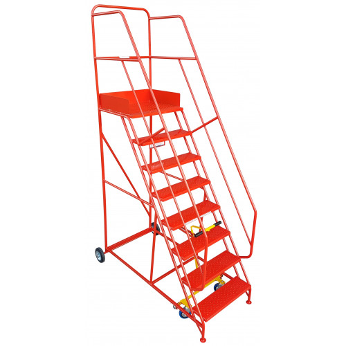 8 Tread Heavy-Duty Industrial Mobile Safety Step