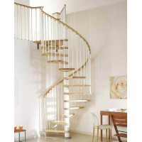 The Klan 140cm (55in) (White) Spiral Staircase