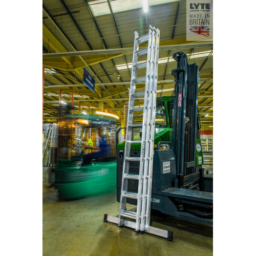 Lyte ProLyte+ Double 2.5m Heavy-Duty Industrial Ladder