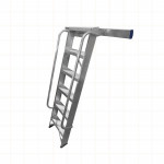 10 Tread Aluminium Shelf Ladder