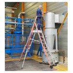 Hymer ProTect+ 6-10 tread Adjustable Podium Step