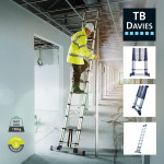 3.8m Xtend & Climb Pro- series S2.0 Telescopic Ladder