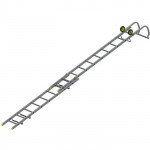 Youngman 4.89m 2-section Trade Roof Ladder