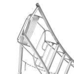 HENCHMAN Platform Tripod Ladder 3.0m with 3 adjustable legs