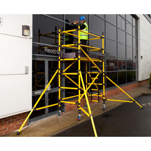 BoSS Zone 1 GRP Double Width 10.2m Working Height Tower