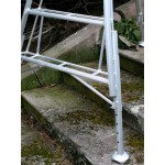 HENCHMAN Platform Tripod Ladder 2.4m with 3 adjustable legs