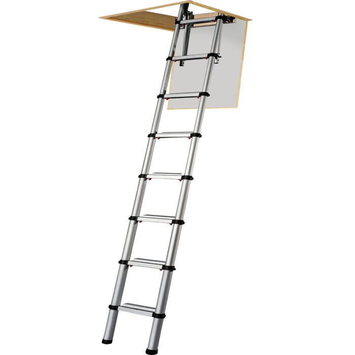 Werner Telescopic Loft Ladder - 2.6m