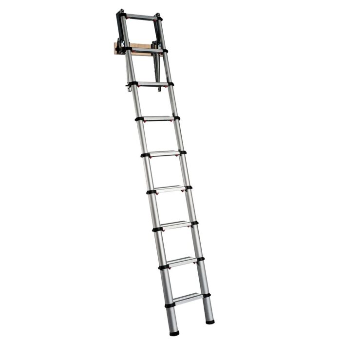Werner Telescopic Loft Ladder - 2.6m - Image 2