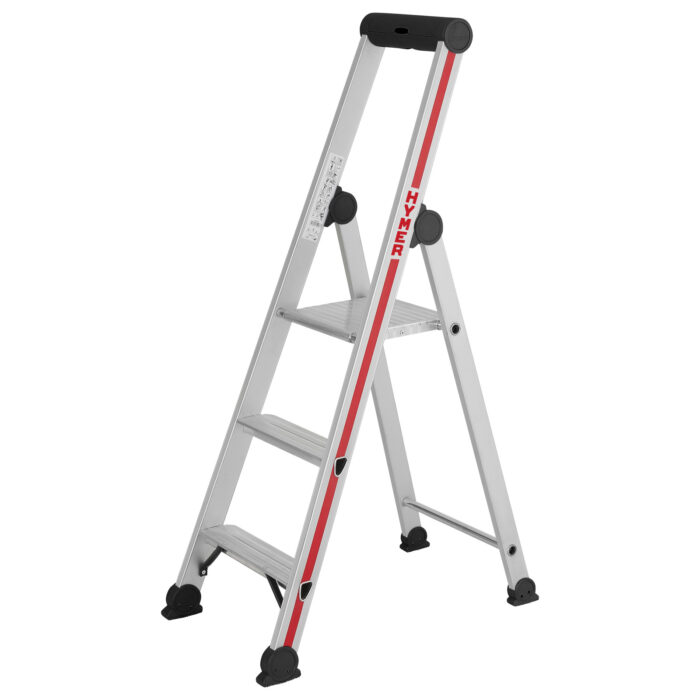 Hymer 3 Tread Red-Line Professional Platform Step