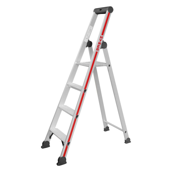 Hymer 4 Tread Red-Line Professional Platform Step