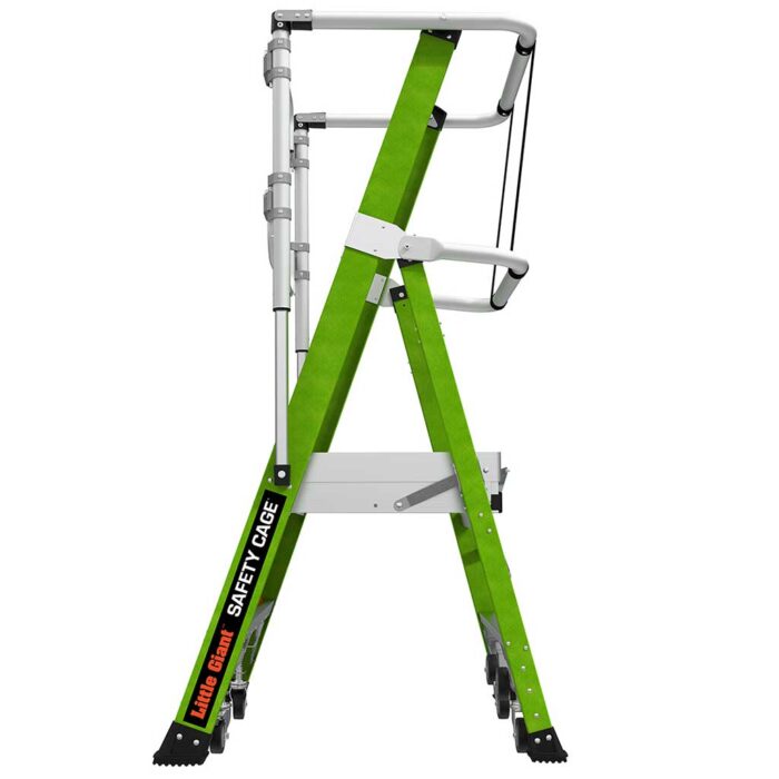Little Giant 2 Tread Safety Cage Podium Step series 2 - Image 5