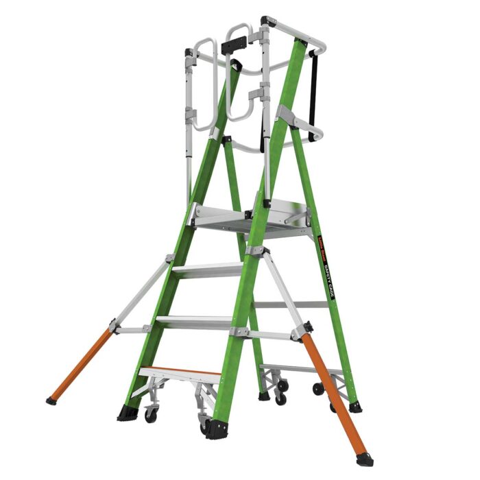 Little Giant 4 Tread Safety Cage Podium Step series 2