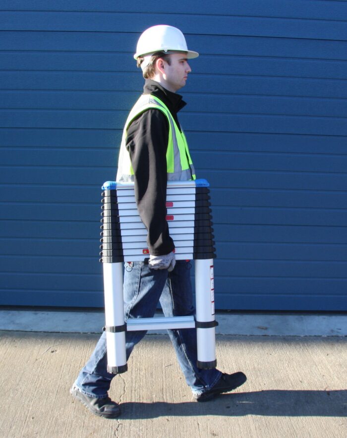 Zarges 2.9m Telescopic Ladder - Image 4