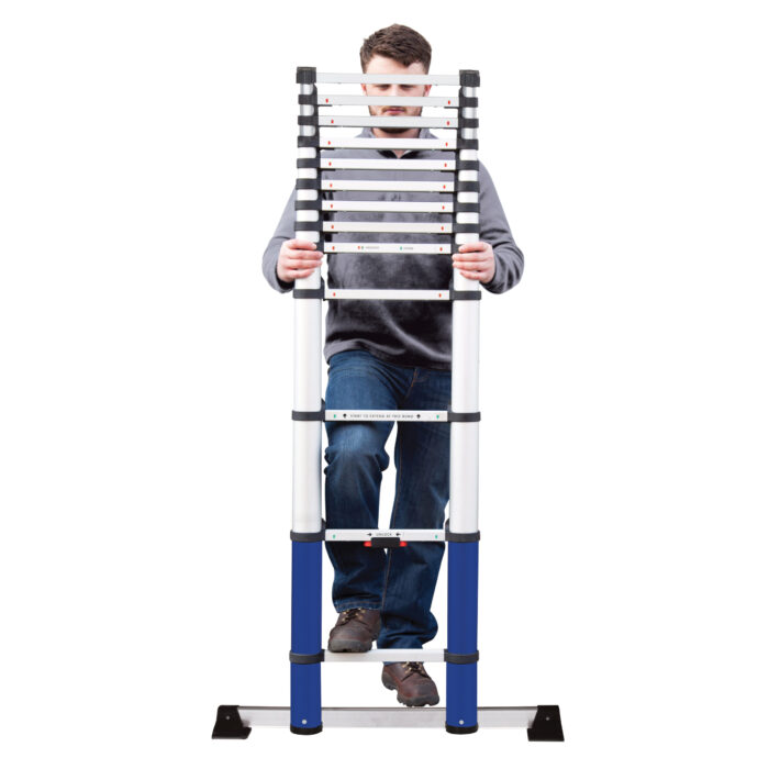 Werner 3.8m Telescopic Ladder - Image 2