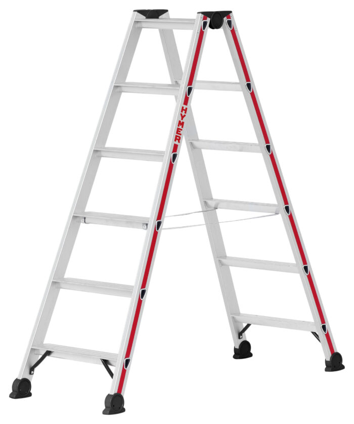 Hymer 6 Tread Double-sided Red-Line Professional Step