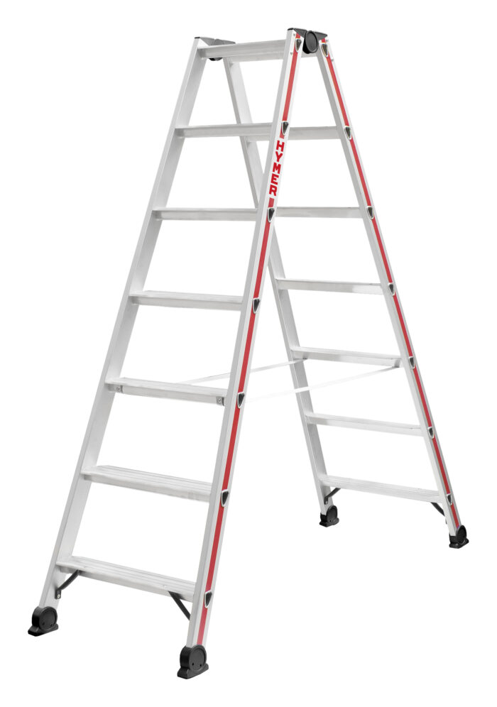 Hymer 7 Tread Double-sided Red-Line Professional Step