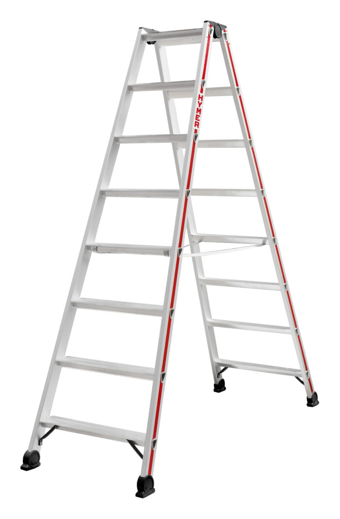 Hymer 8 Tread Double-sided Red-Line Professional Step