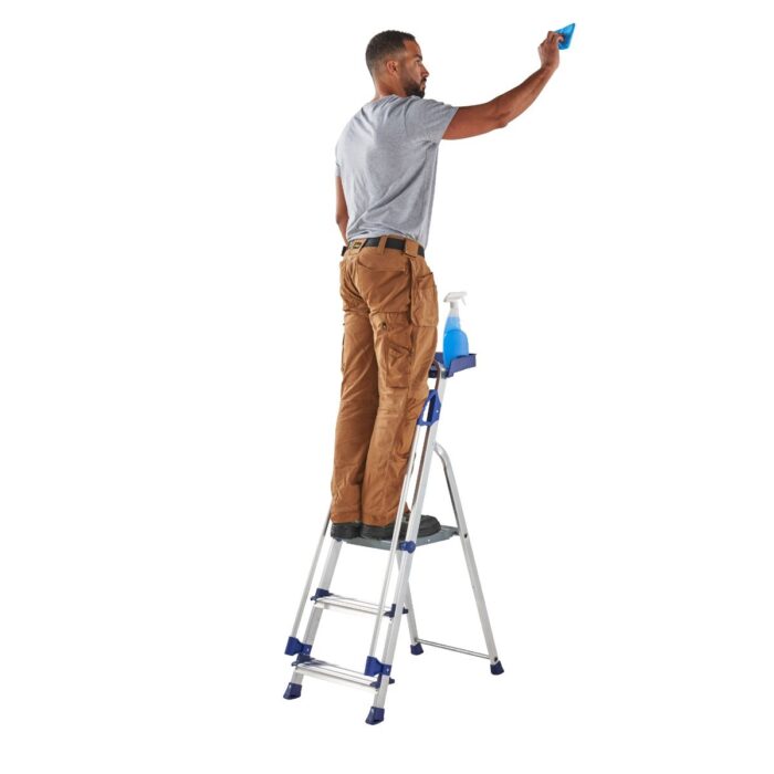 Werner Workstation Professional 3 Tread Stepladder - Image 6