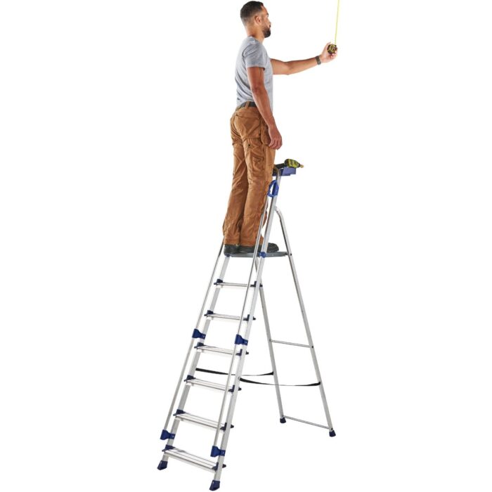 Werner Workstation Professional 7 Tread Stepladder - Image 5
