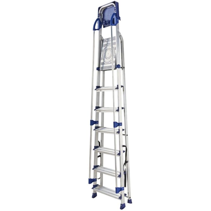 Werner Workstation Professional 7 Tread Stepladder - Image 3