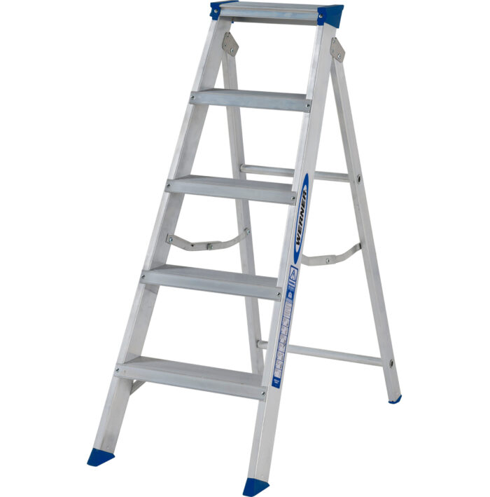 WERNER 5 Tread Heavy Duty Builders Step