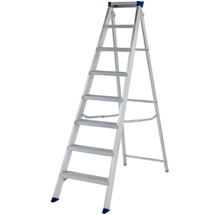 WERNER 8 Tread Heavy Duty Builders Step