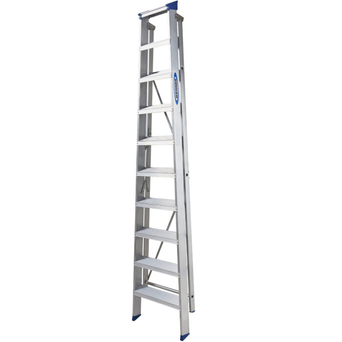WERNER 10 Tread Heavy Duty Builders Step - Image 2