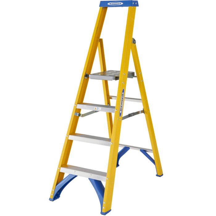 Werner 4 Tread Fibreglass Platform Step
