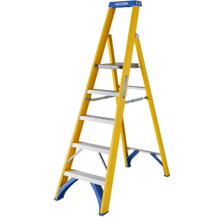 Werner 5 Tread Fibreglass Platform Step
