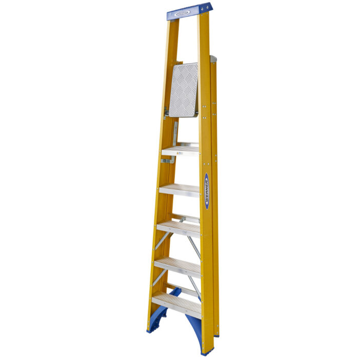 Werner 6 Tread Fibreglass Platform Step - Image 6