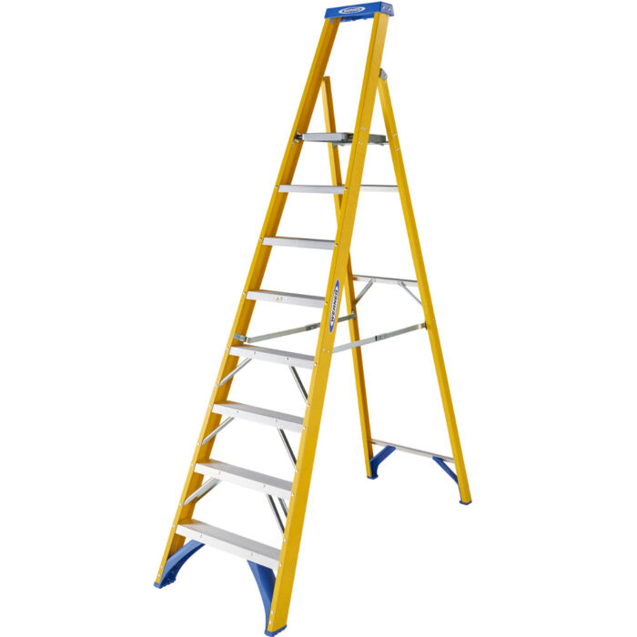 Werner 8 Tread Fibreglass Platform Step