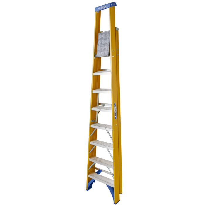 Werner 8 Tread Fibreglass Platform Step - Image 3