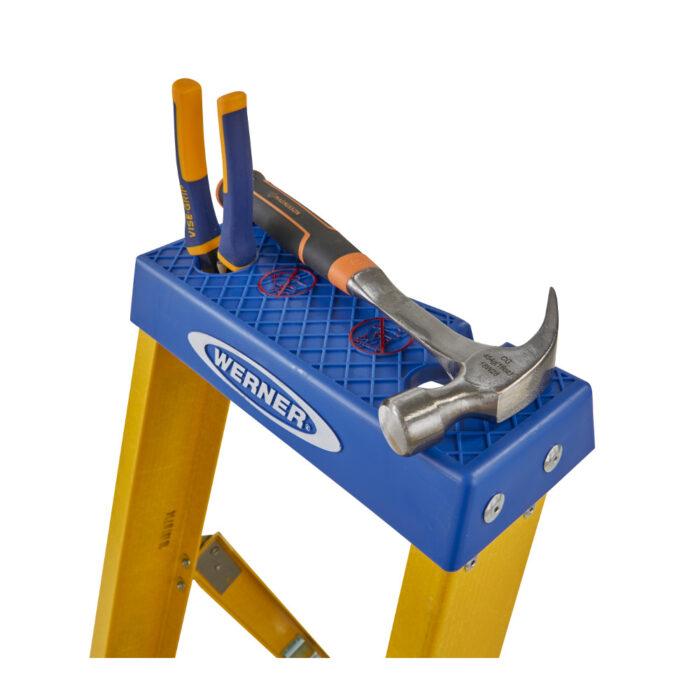 Werner 5 Tread Fibreglass Platform Step - Image 6