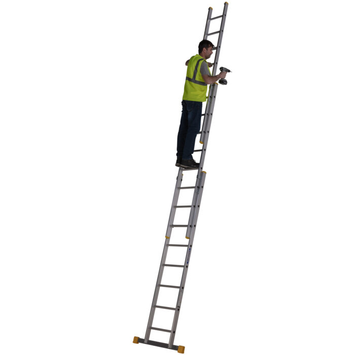 WERNER Double 2.4m Professional Ladder - Image 6