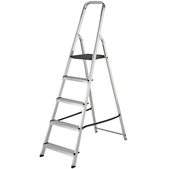 Werner 5 Tread Stepladder High Handrail