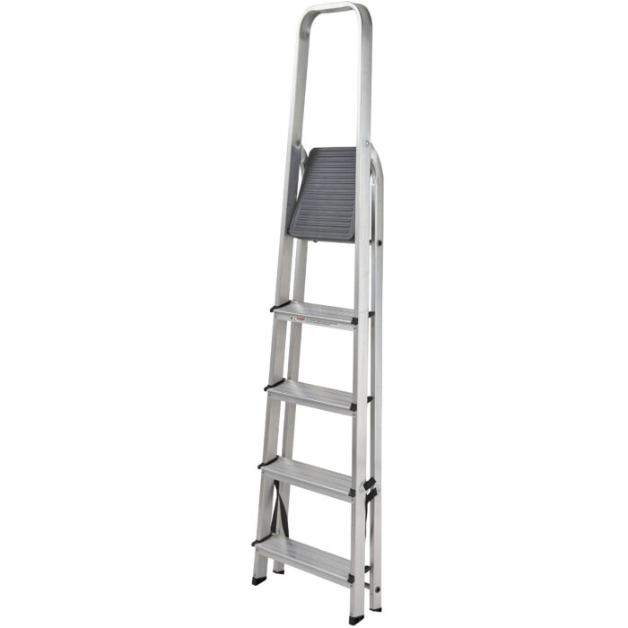 Werner 5 Tread Stepladder High Handrail - Image 4