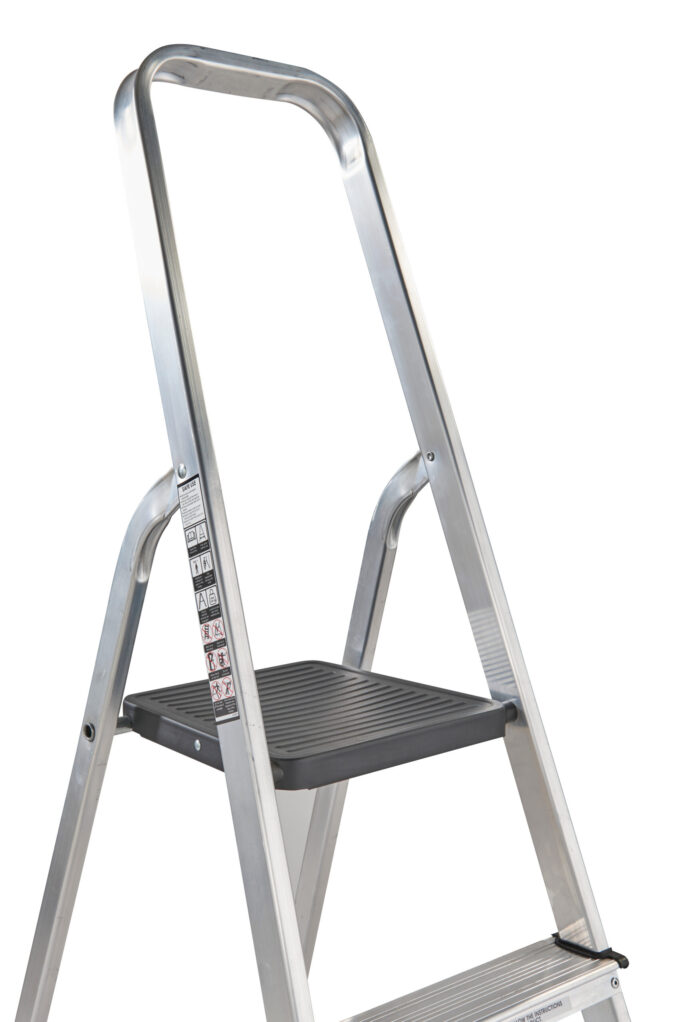 Werner 8 Tread Stepladder High Handrail - Image 5