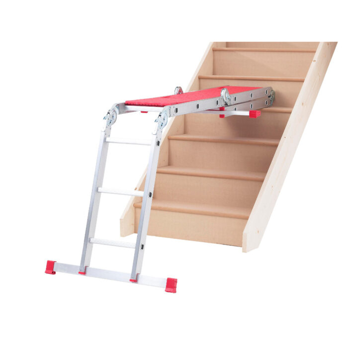 WERNER 12-way Multi Purpose Folding Ladder with platform - Image 7