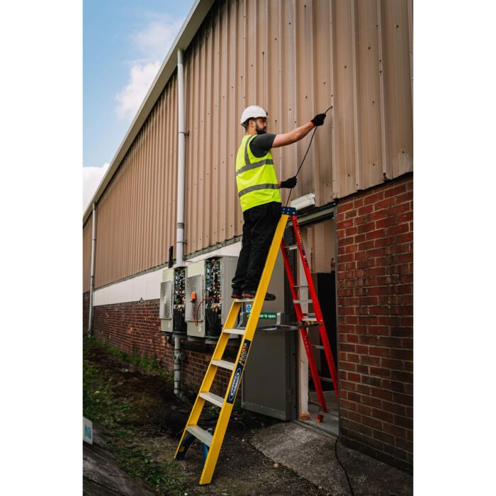 GRP WERNER AdjustaStep PRO® Stepladder 8 Tread - Image 12
