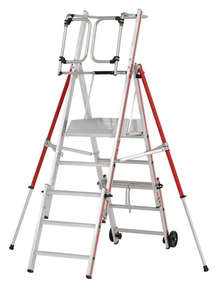 Hymer ProTect+ 3-5 tread Adjustable Podium Step
