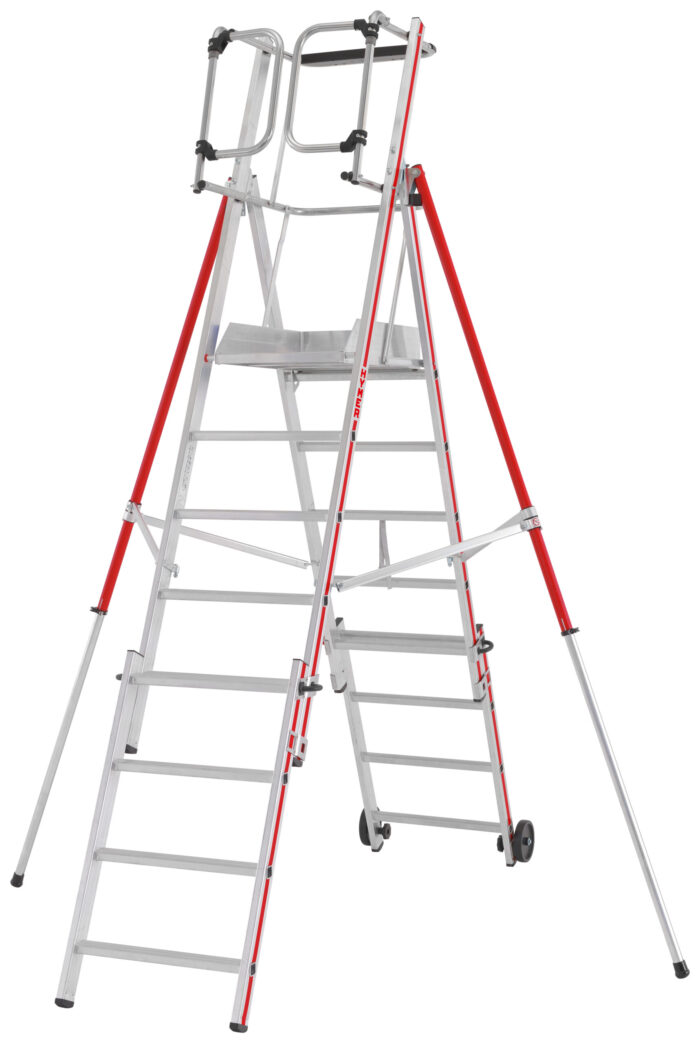 Hymer ProTect+ 5-8 tread Adjustable Podium Step