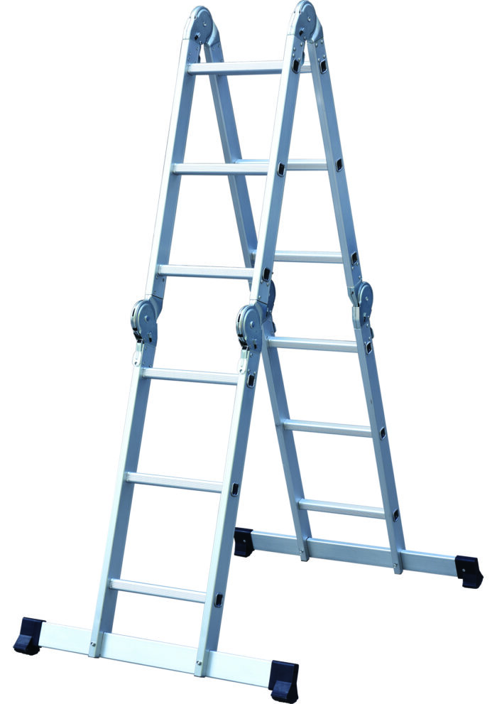 Aluminium Combination Ladder & Platform (4x3) - Image 4