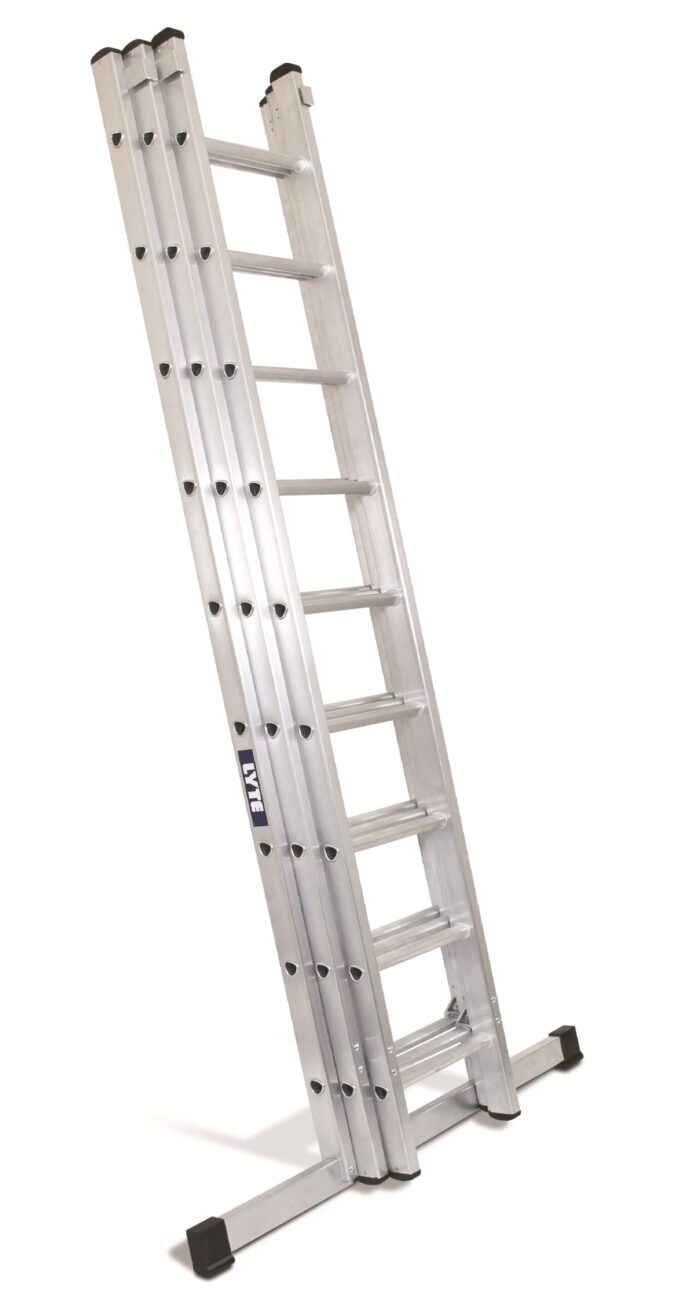 Lyte Triple 2.0m Heavy-Duty Professional Ladder