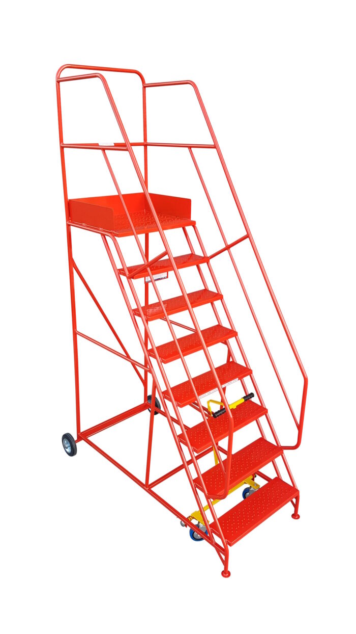 7 Tread Heavy-Duty Industrial Mobile Safety Step