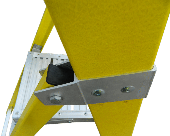 Professional 6 Tread Fibreglass Platform Step - Image 3