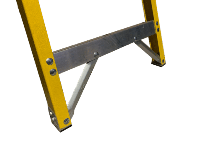LFI Professional 6 Tread Fibreglass Swingback Step - Image 3
