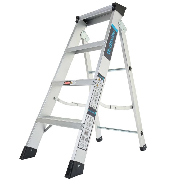 Professional Heavy-Duty EN131 Builders Step 4 Tread