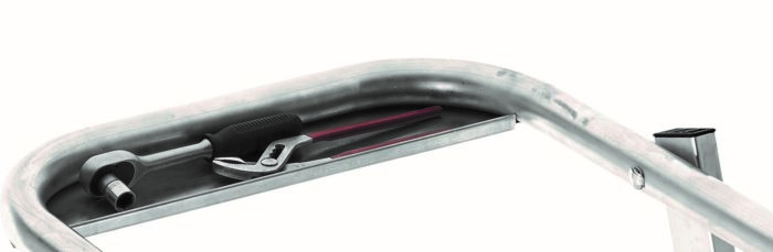 BoSS "Teleguard-Plus" 4-7 rung  telescopic podium step - Image 3